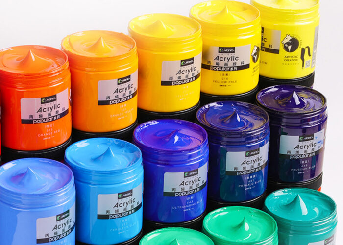 Marley Acrylic paint 500ml bottle <br> สีอะคริลิค Marley ขวด 500ml <br> SKU: 69720